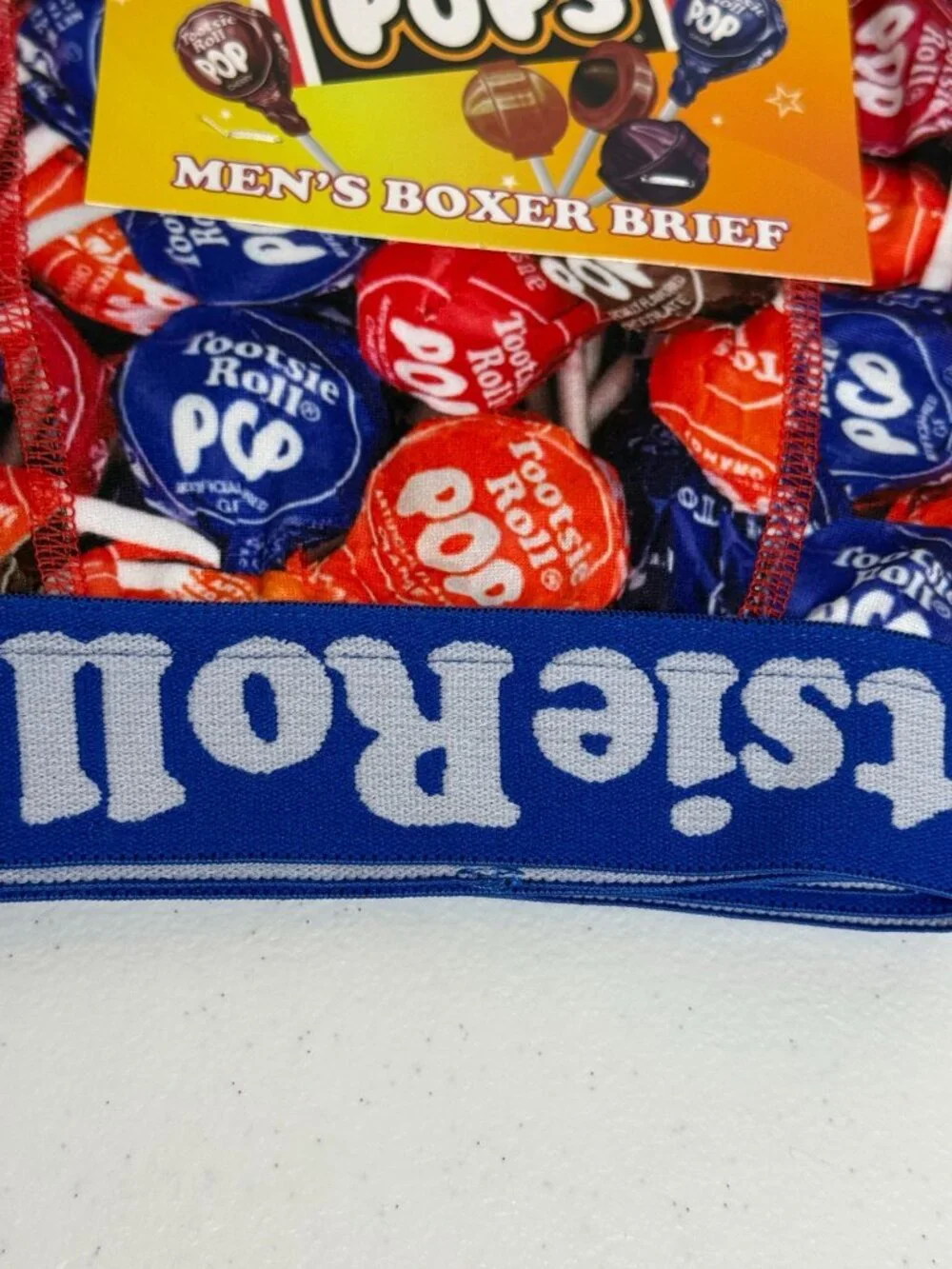Tootsie Roll Pops XL Boxer Briefs Candy Retro Novelty Colorful